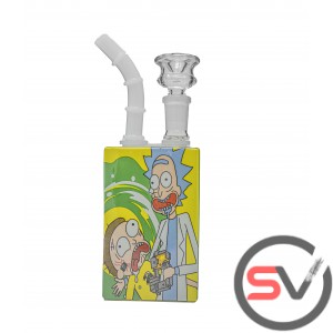 JUICE BOX GLASS WATER PIPE 7inch